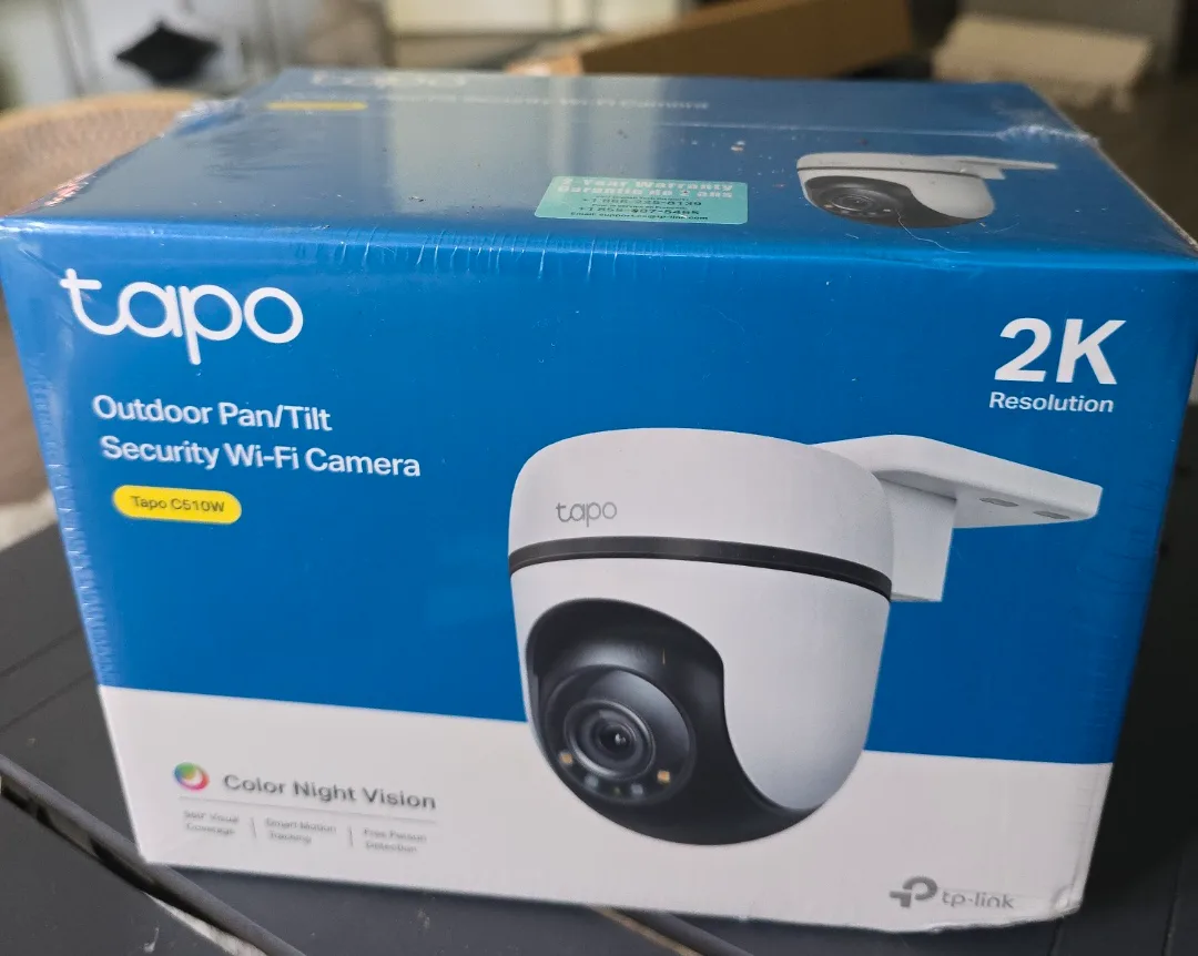 TP-Link Tapo C510W Outdoor Pan/Tilt Security Wi-Fi Camera thumbnail