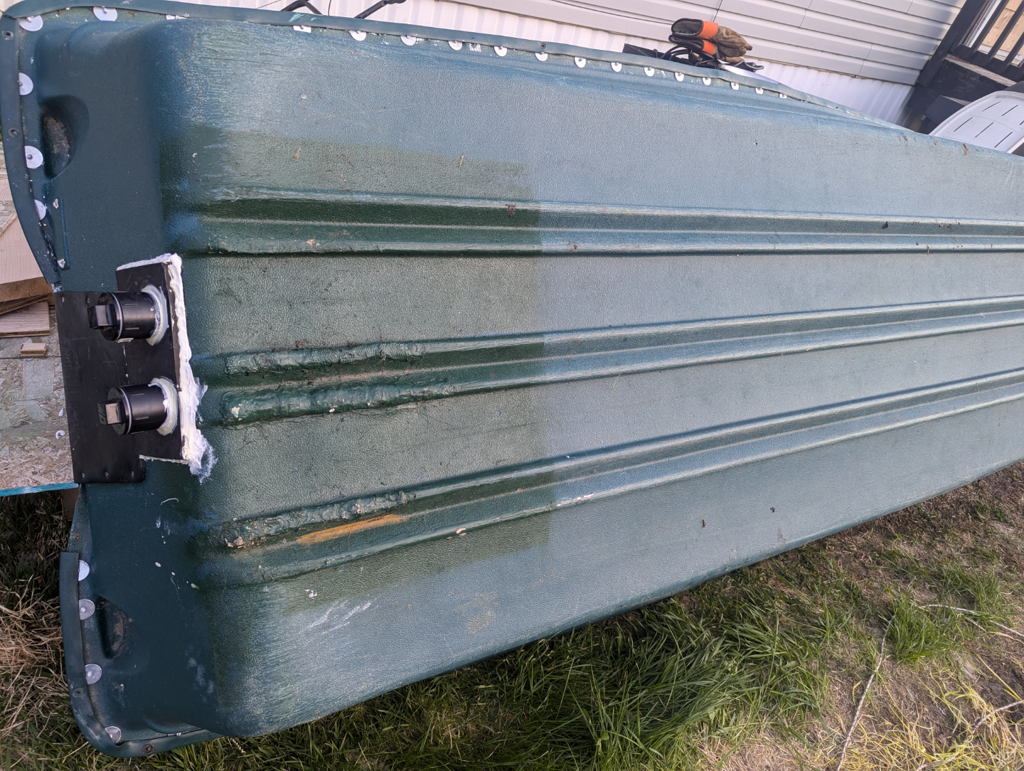 Used 2-person Jon Boat with Camo Seats - photo 4