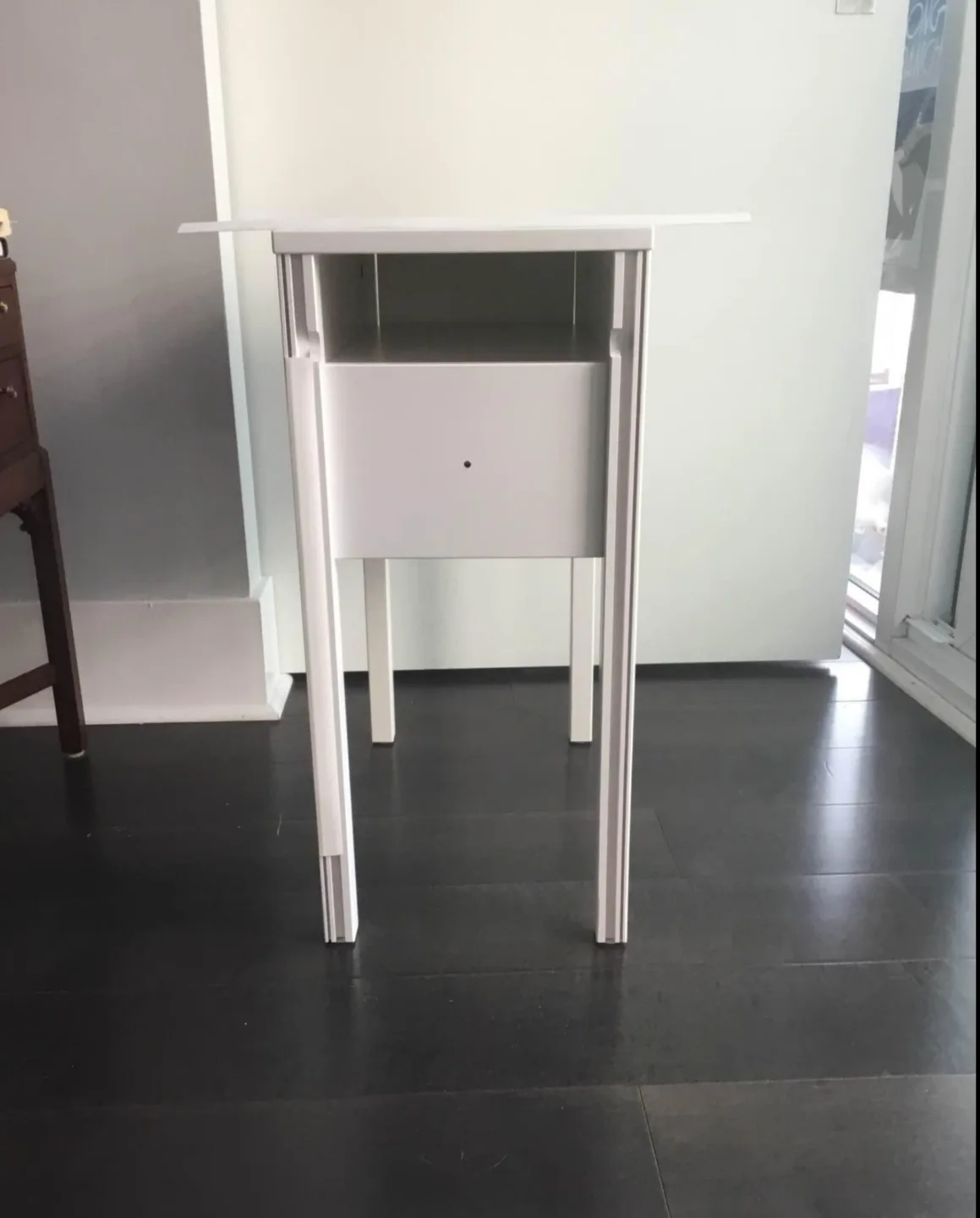 IKEA Nordli narrow nightstand bedside table image indicator(4)