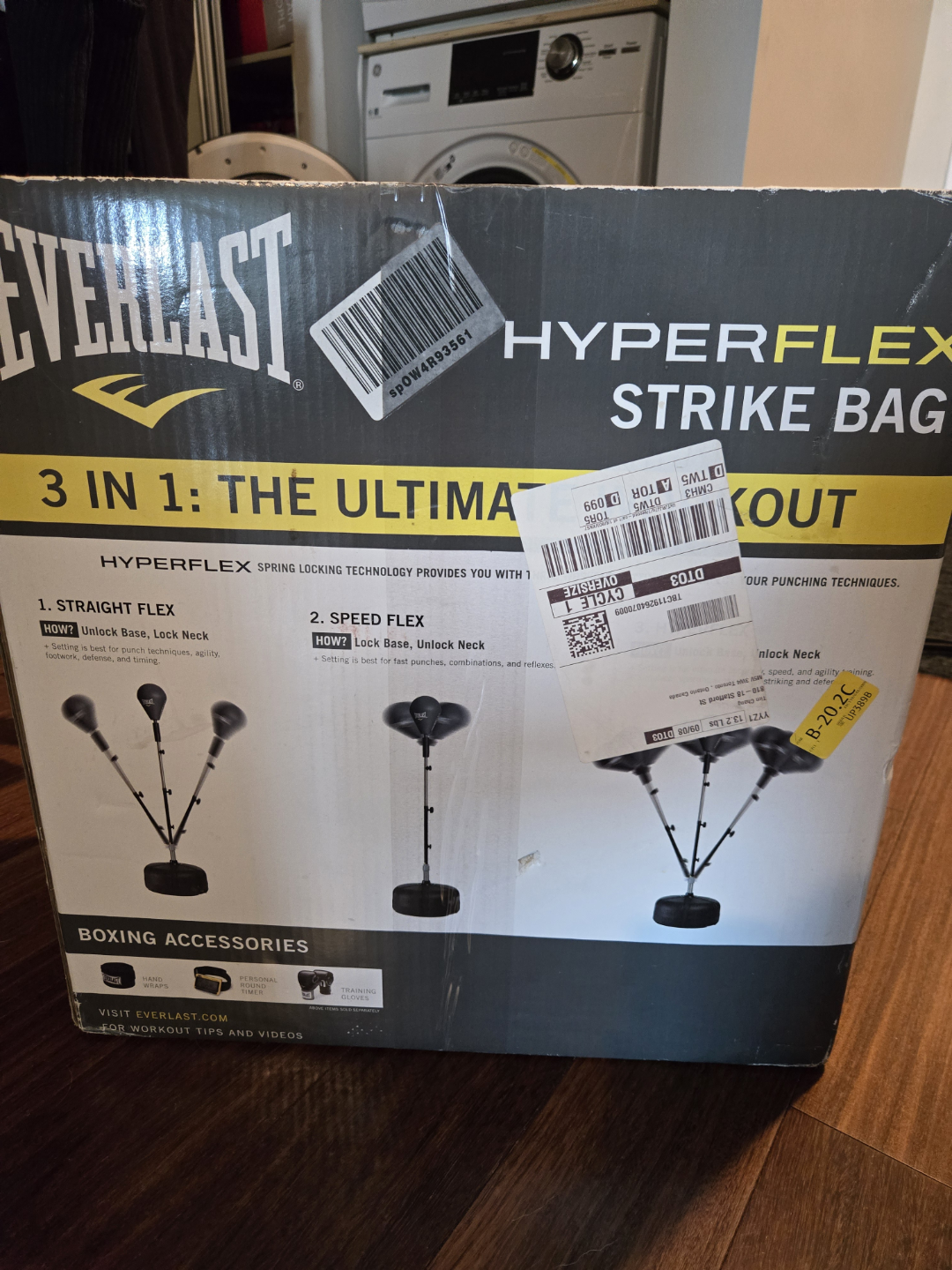 Everlast Hyperflex Strike Bag - 3-in-1 Boxing Workout - photo 3