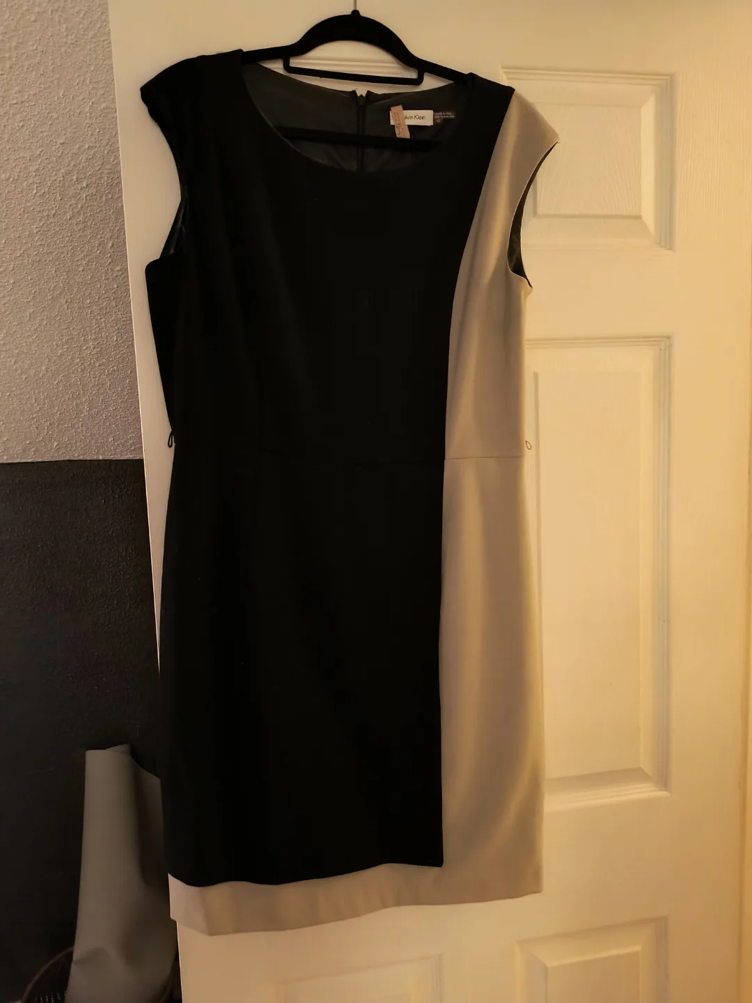Calvin Klein colour block Sleeveless Dress thumbnail