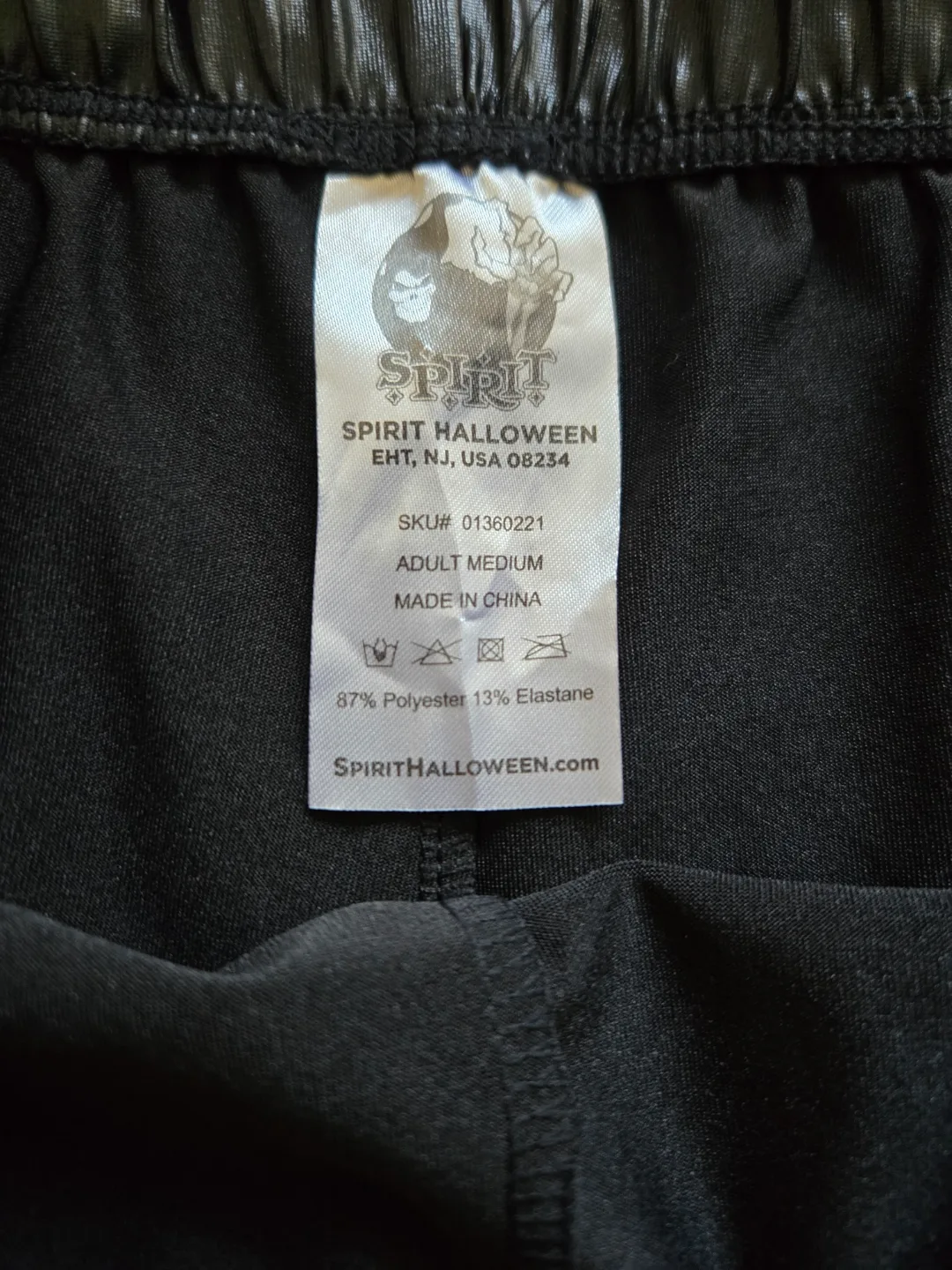 Black Leggings - Adult Medium image indicator(2)