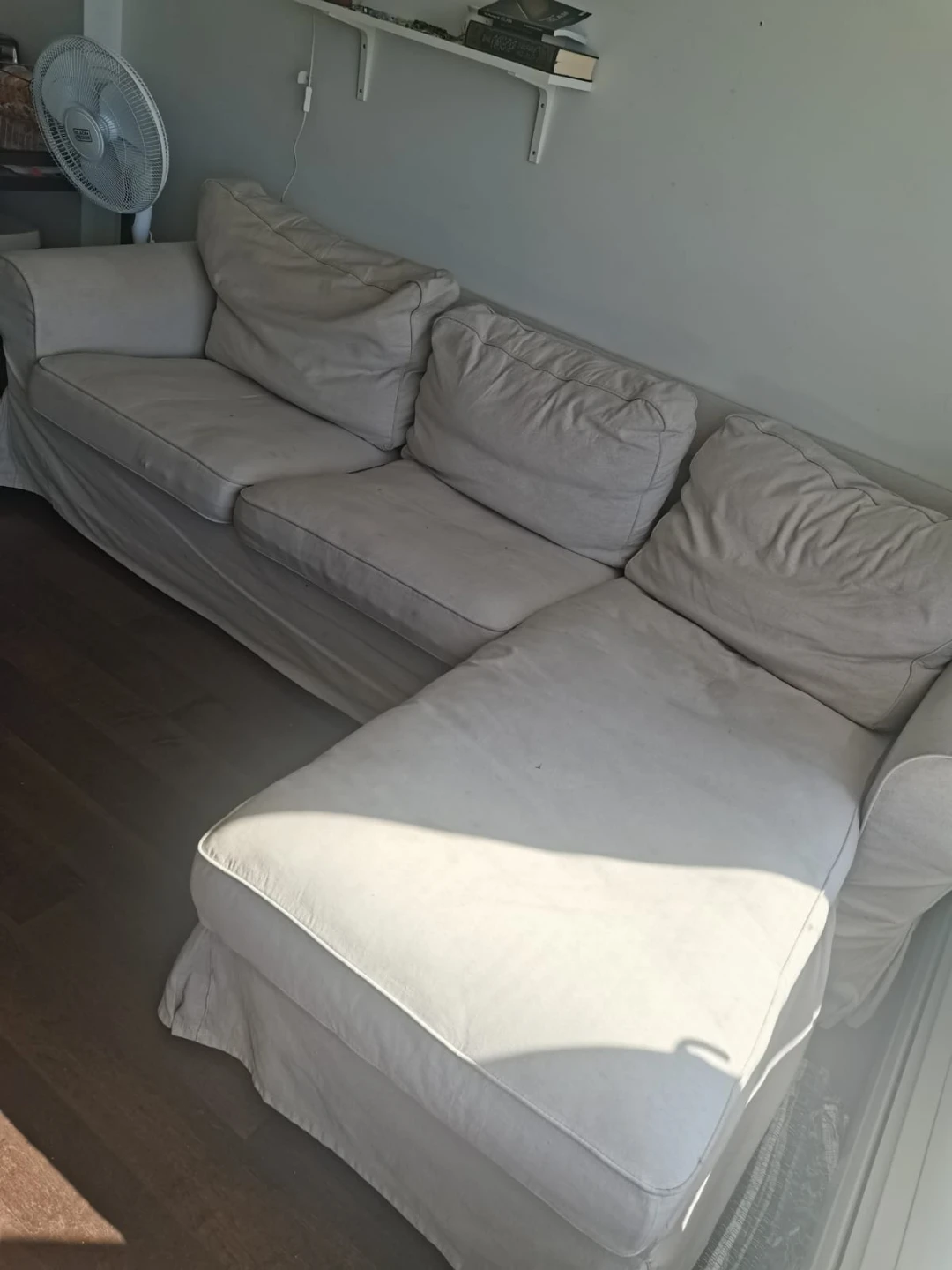 IKEA Karlstad Corner Sectional Sofa