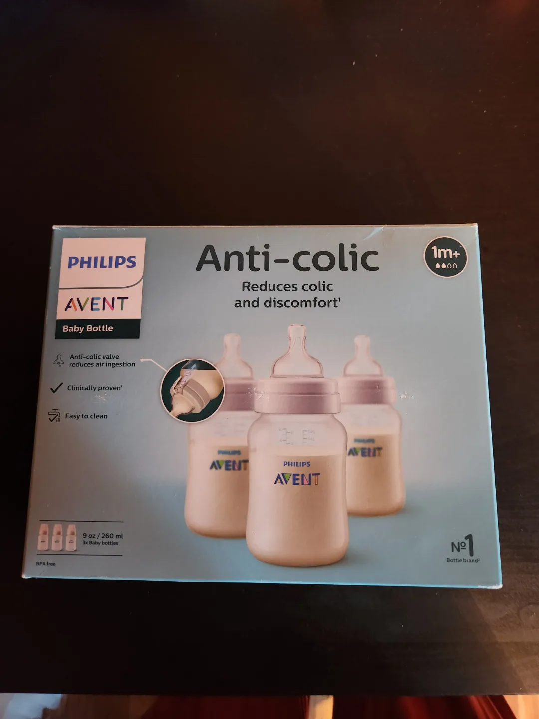 Philips Avent Anti-Colic Baby Bottles (3-pack) thumbnail