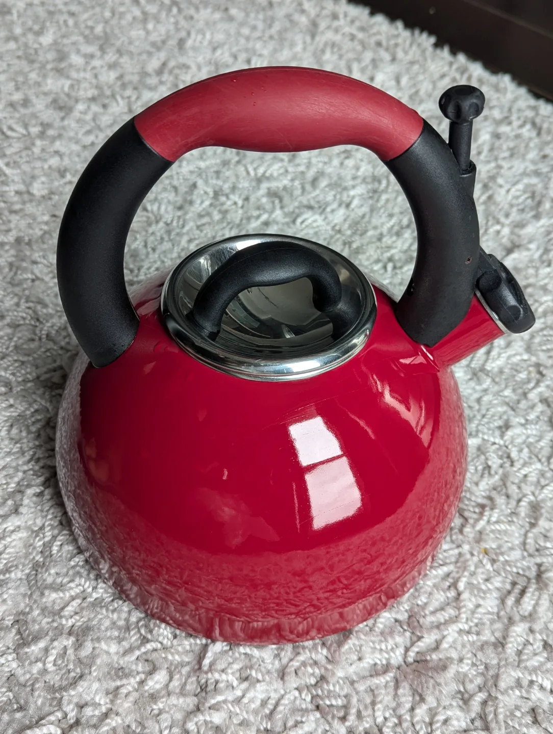 Kitchenaid Red Enamel Stovetop Kettle 2.13 L image indicator(2)