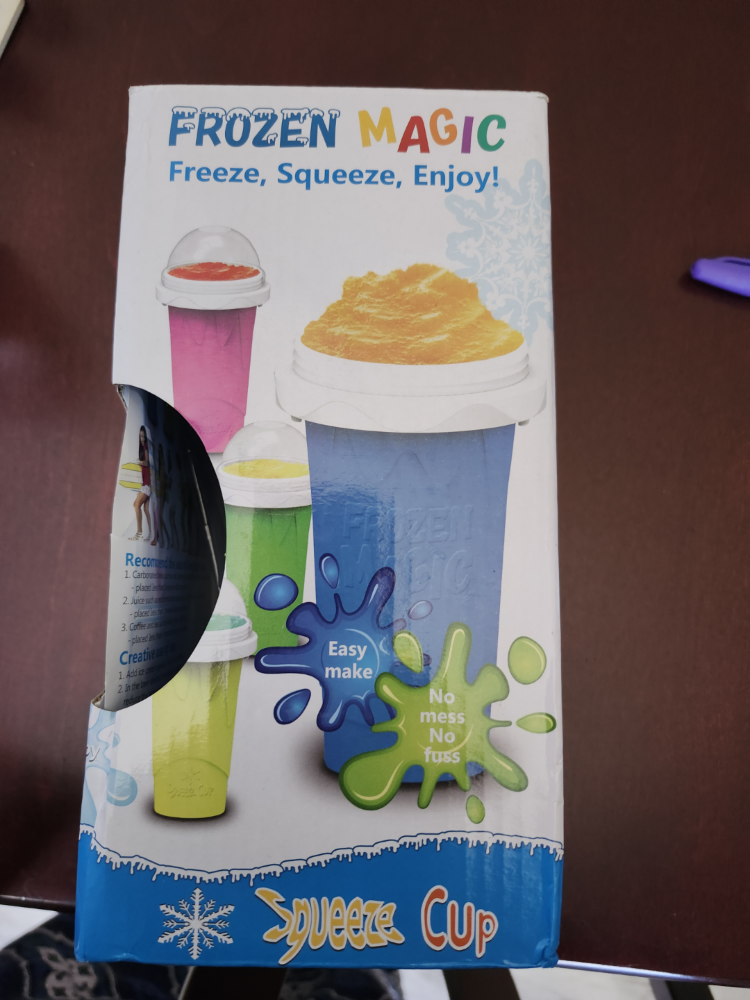 Frozen Magic Squeeze Cup - Make your own frozen treats!