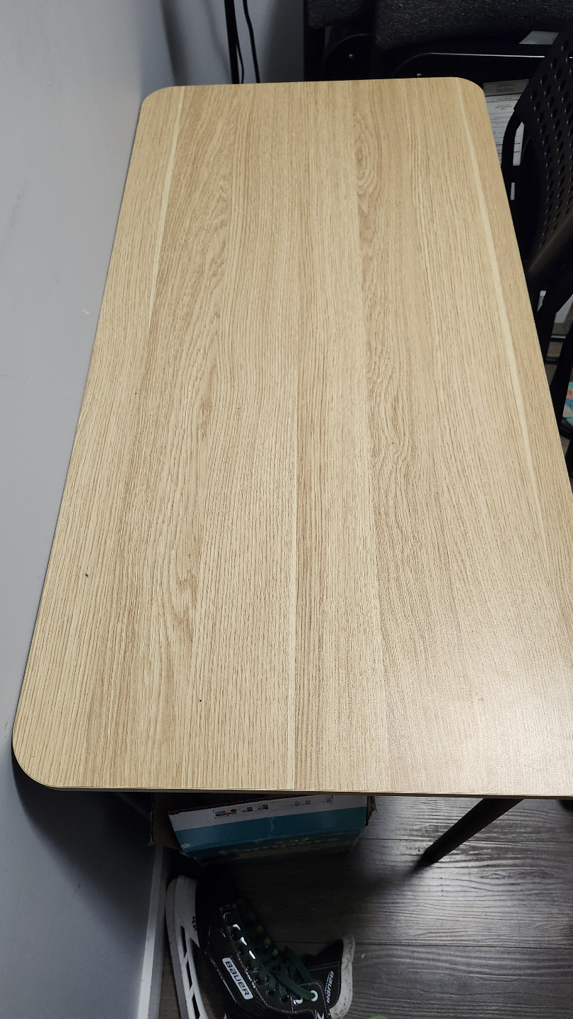 Zinus Retro Metal Framed Desk - Espresso - photo 2