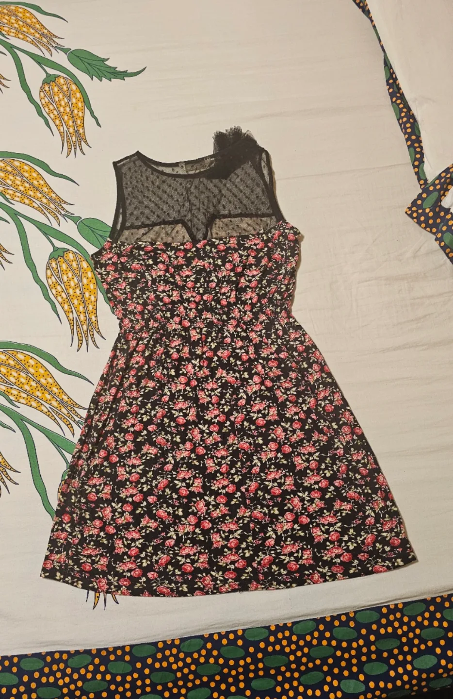 🧡 Floral Spring Dress Size M 🧡 image indicator(3)