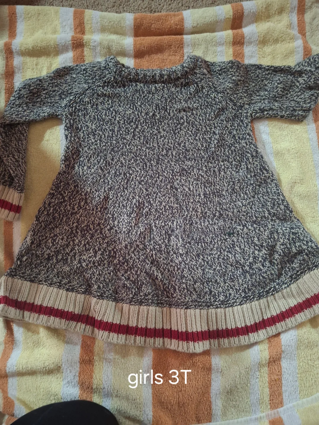 Roots Girls 3T Knit Sweater Dress thumbnail