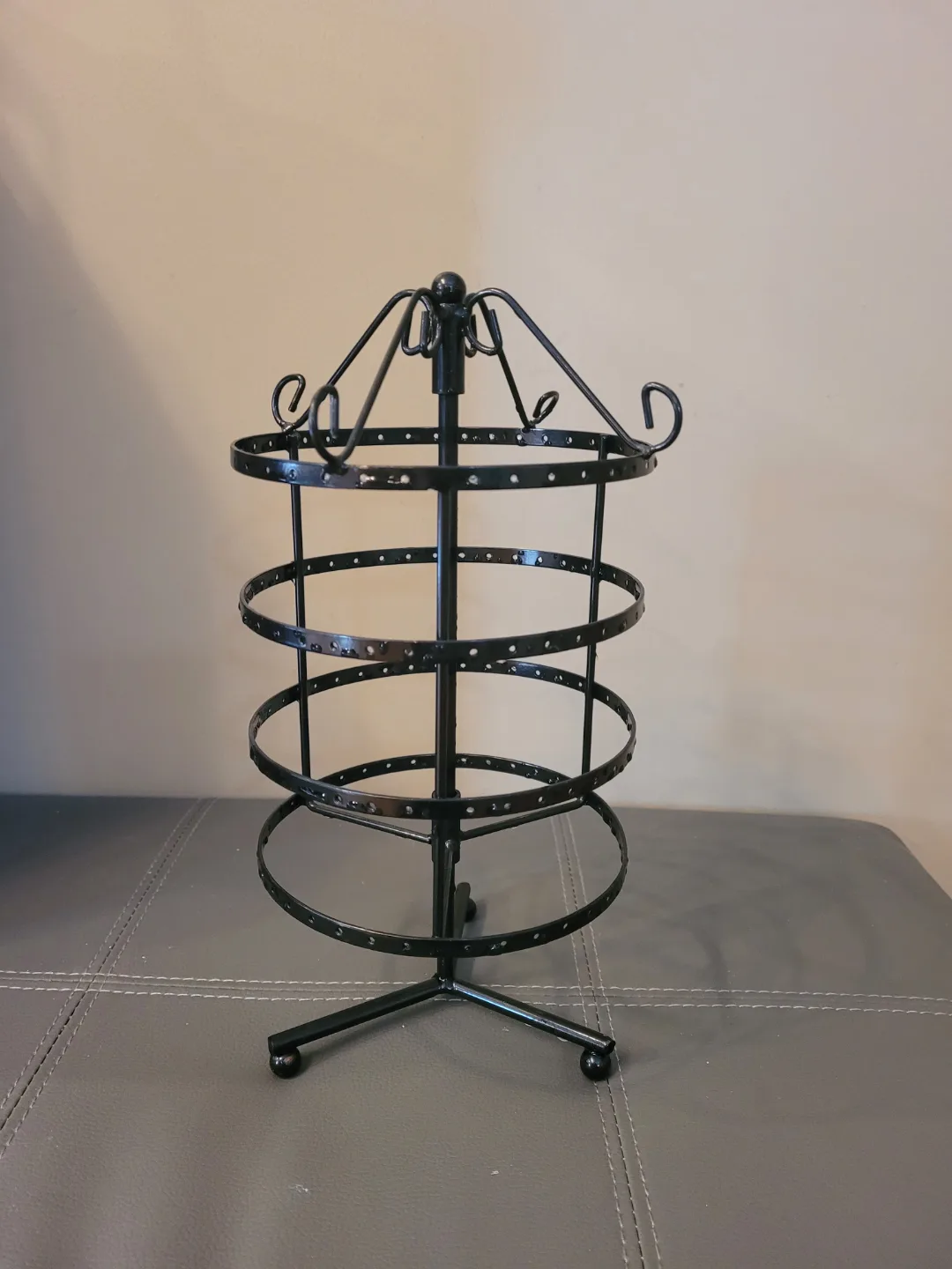 Black Metal Earring Holder Stand thumbnail
