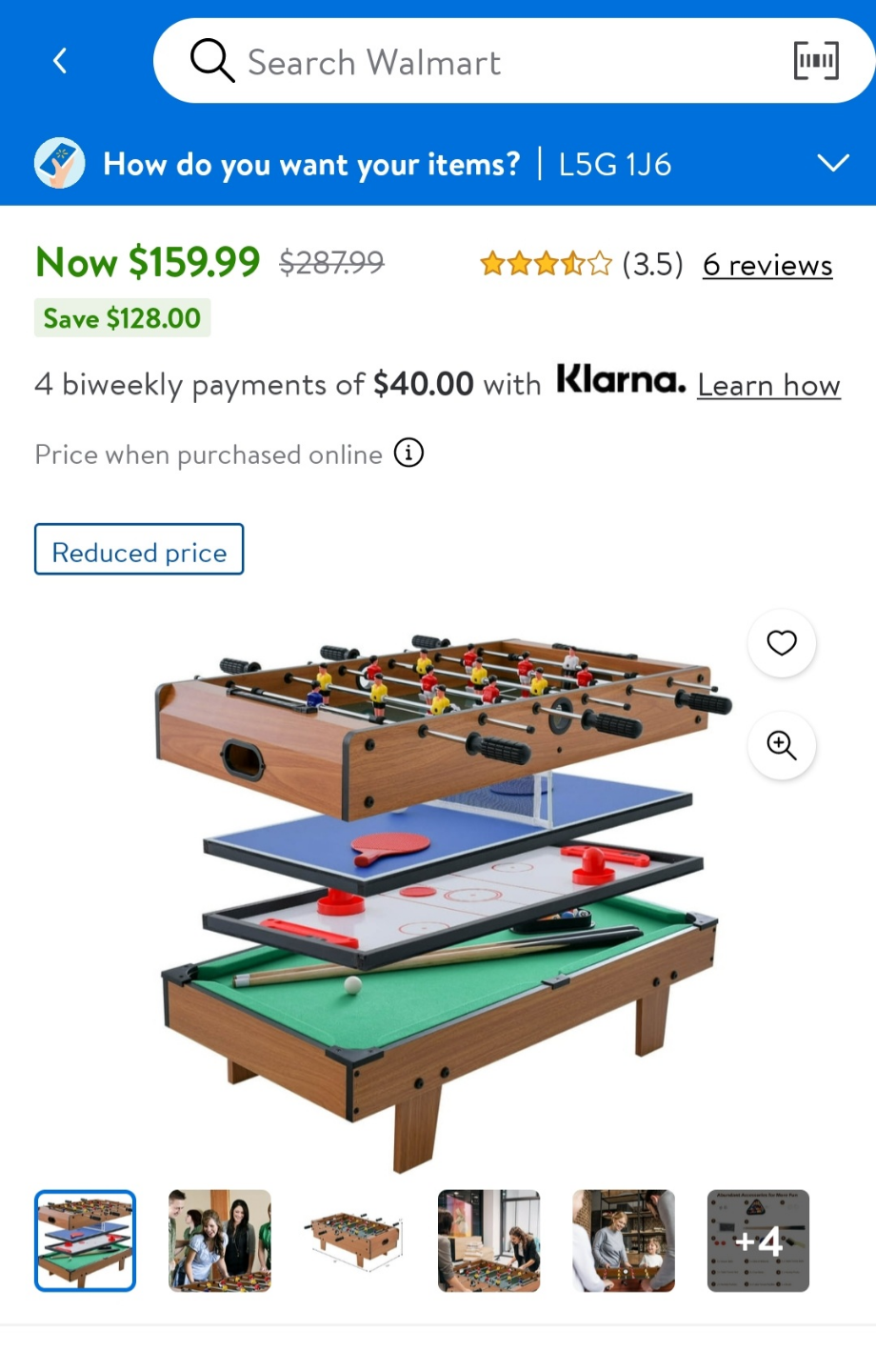 4-in-1 Multi-Game Table: Foosball, Pool, Hockey & Ping Pong - photo 2