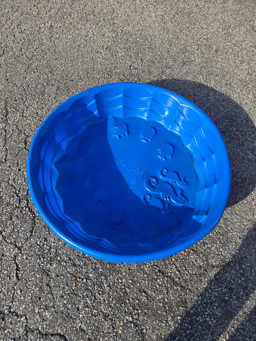 Blue Kiddie Pool