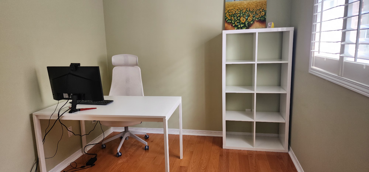IKEA white desk