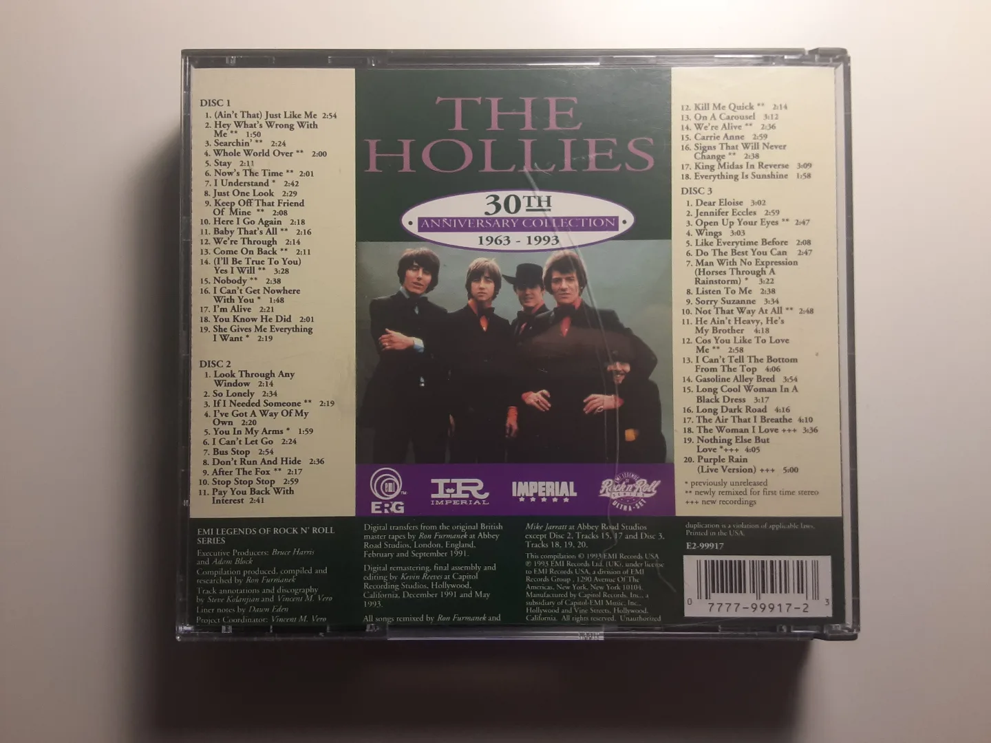 The Hollies - 30th Anniversary Collection | CD (3) image indicator(4)