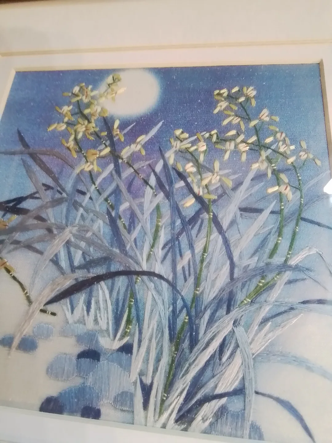 Moon and Orchid – Su Silk Art image indicator(7)