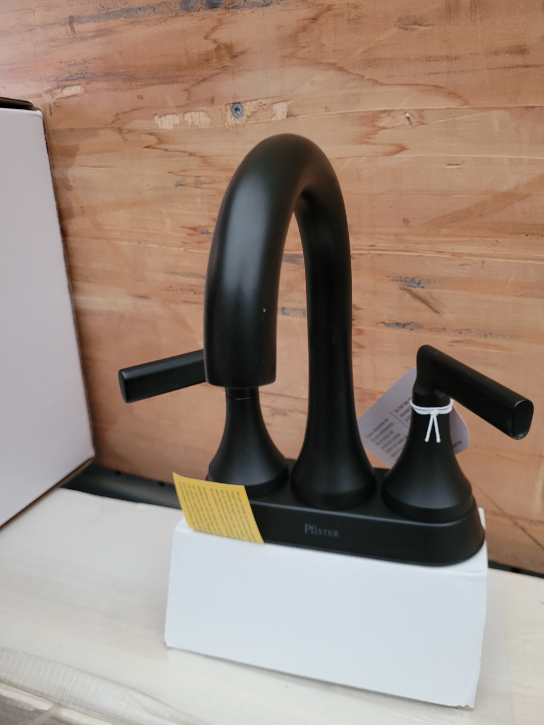 Pfister Vedra Matte Black Two-Handle Bathroom Faucet