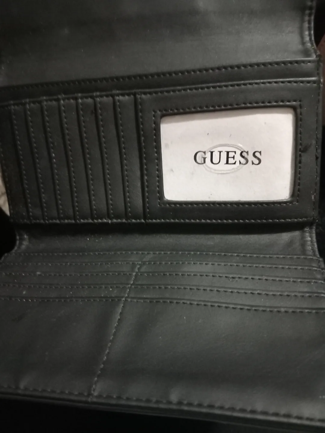 Guess Black Leather Wallet image indicator(3)