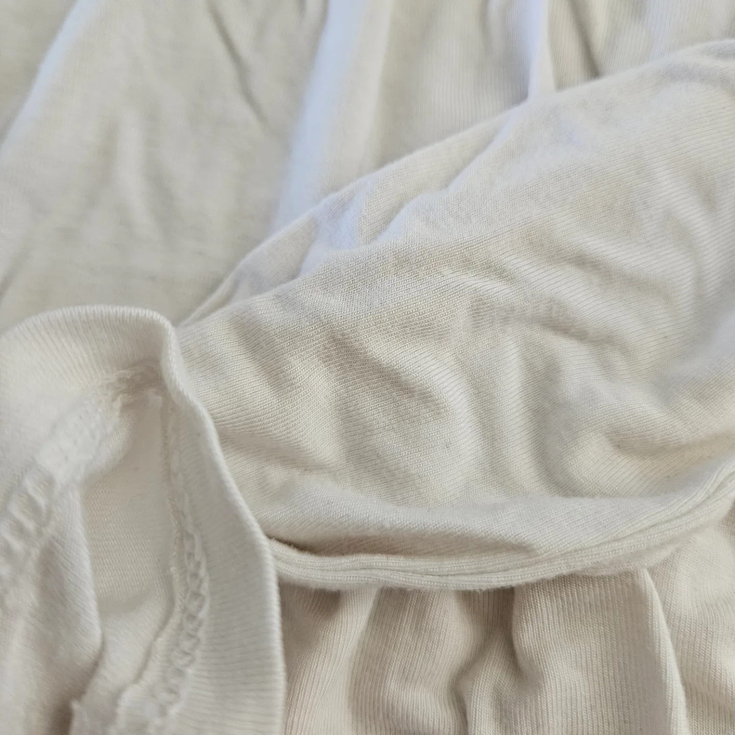 Women's White Long Sleeve Turtleneck Top image indicator(2)