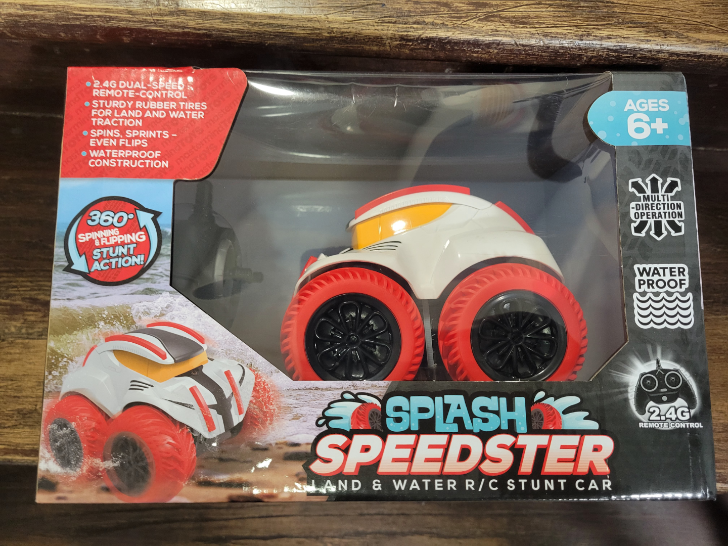 Splash Speedster Remote Control Stunt Car - Land & Water - photo 2