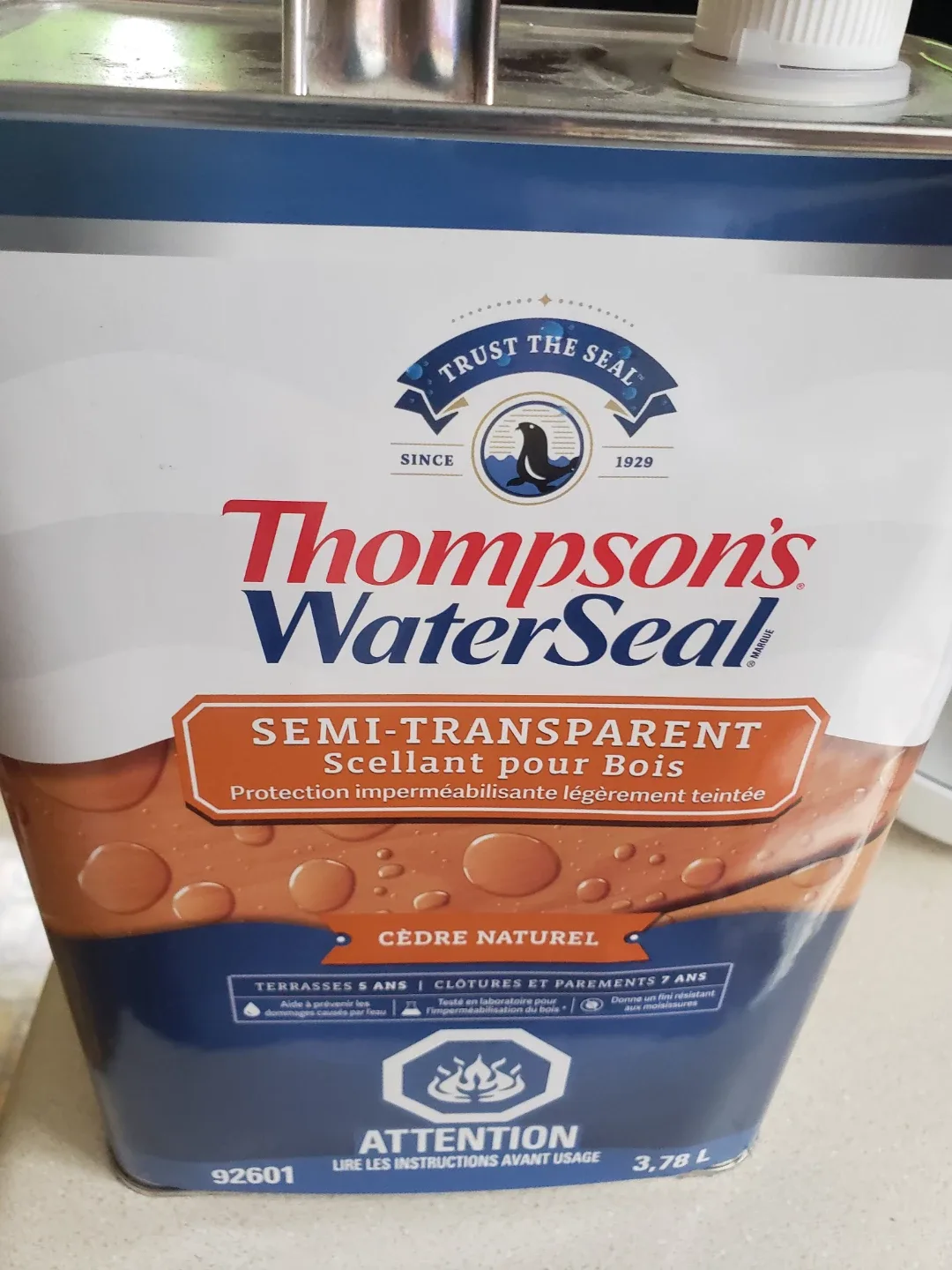 Thompson's WaterSeal Wood Sealer image indicator(4)