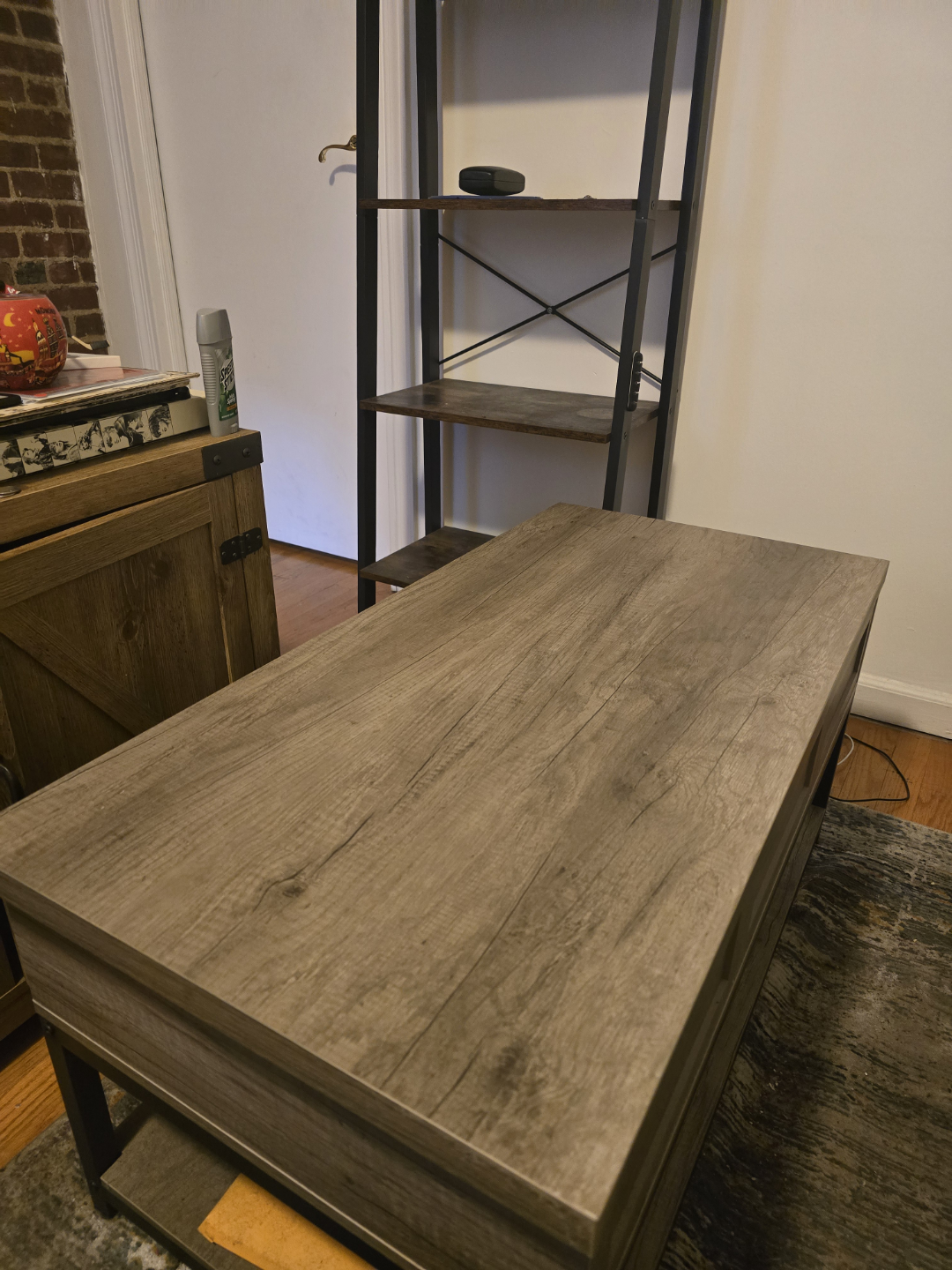 Lift-Top Coffee Table with Storage
