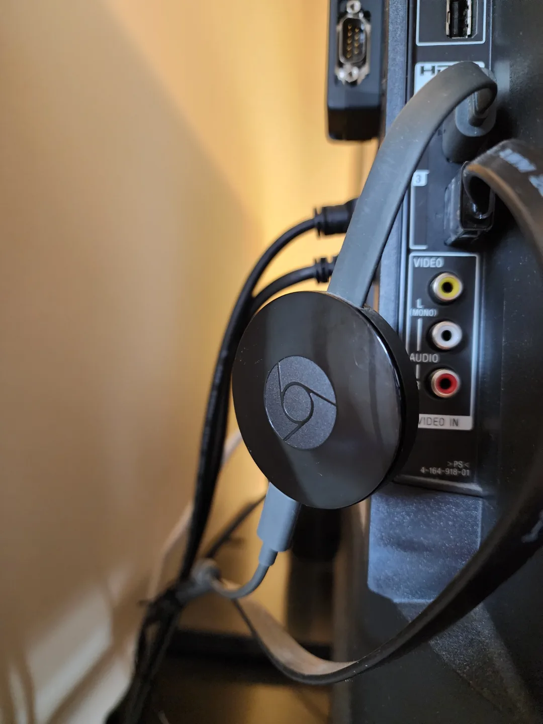 SONY Bravia XBR 52" 1080p LCD 3D TV w/ Glass Stand, Chromecast image indicator(5)