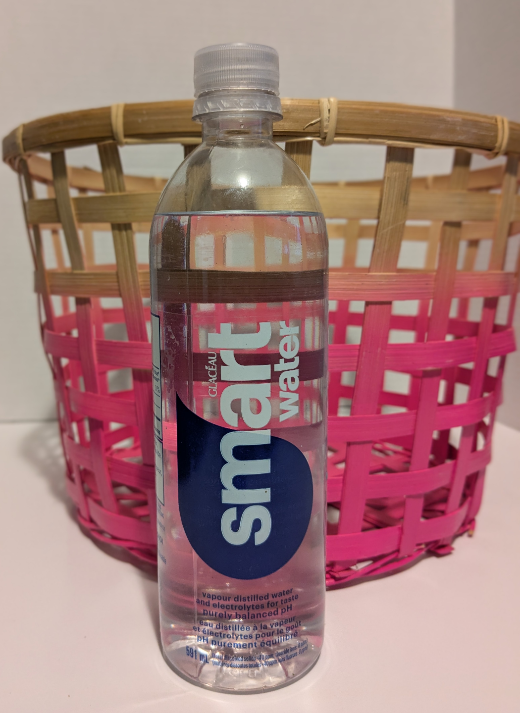 Hombre Pink Woven Basket - photo 2