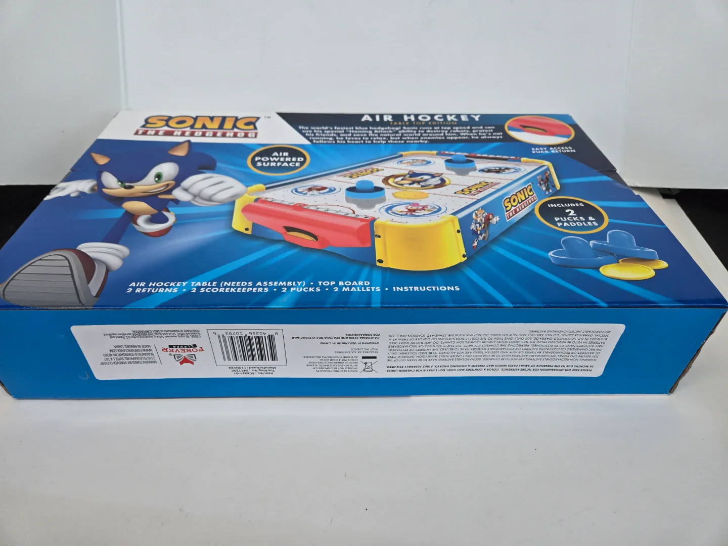 Rare sonic air hockey brand new in box sealed image indicator(8)
