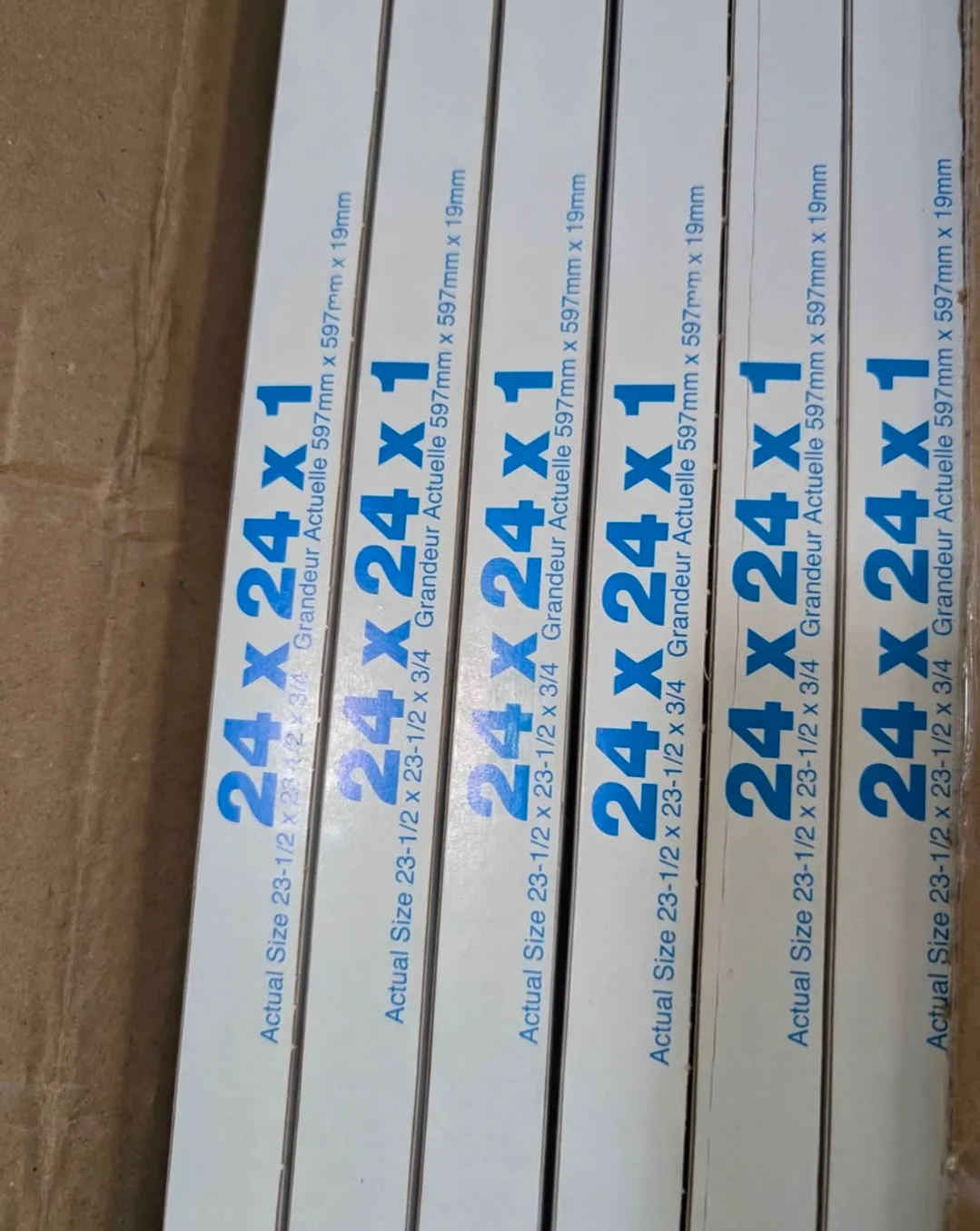 10 Pack of 24x24x1 Air Filters thumbnail