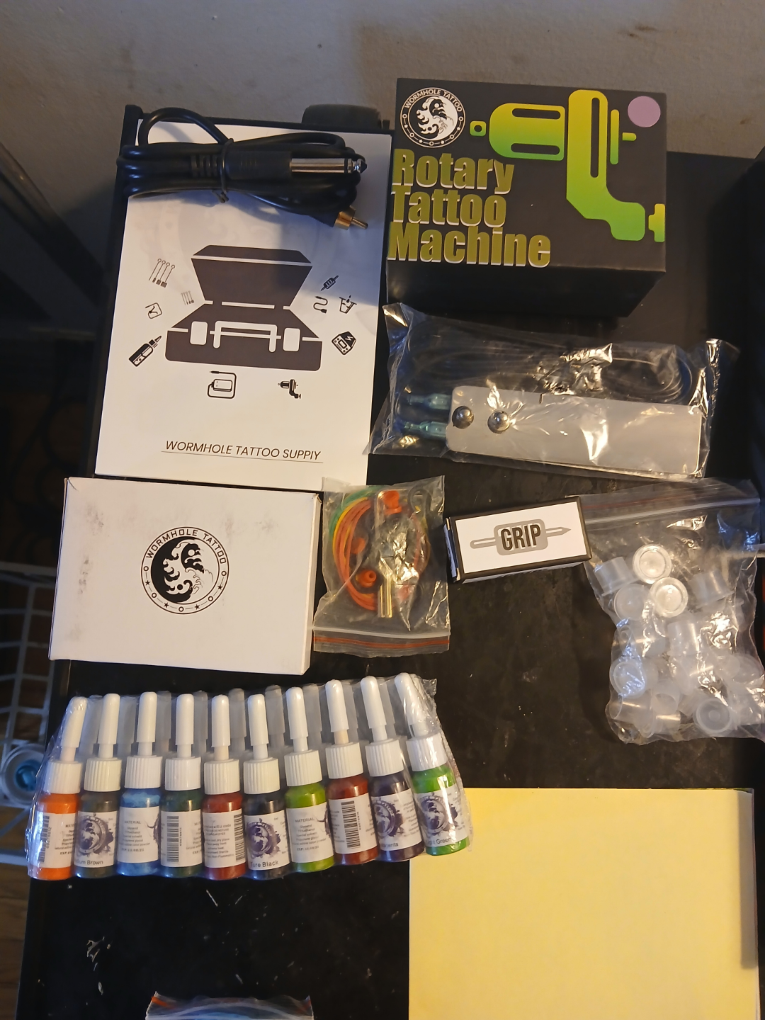 Wormhole Tattoo Rotary Tattoo Machine Kit - photo 2