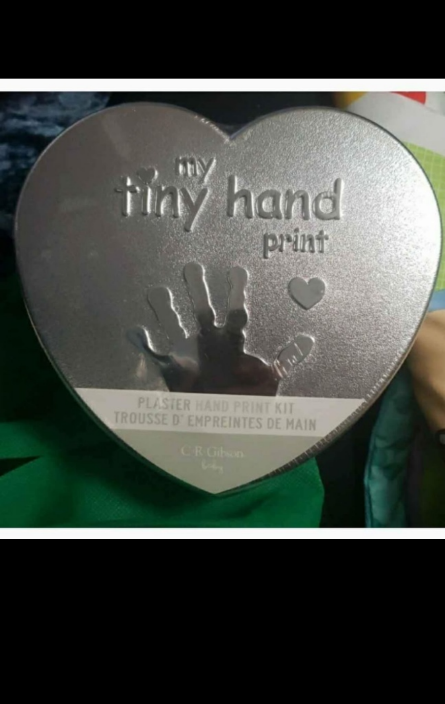 Baby Milestone Blanket & Handprint Kit - photo 3