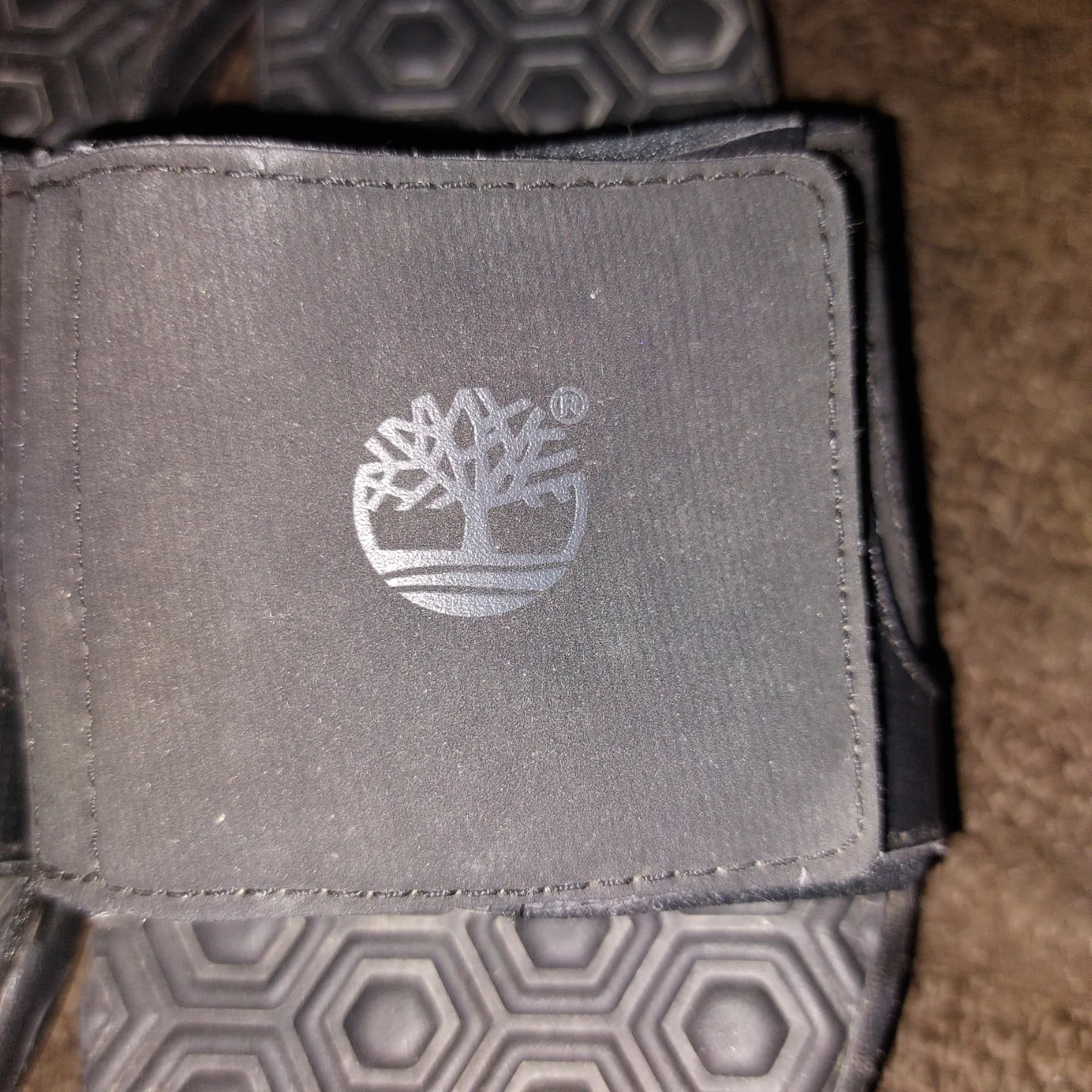 Timberland Boy's Black Slides Size 13 *Like New* image indicator(2)