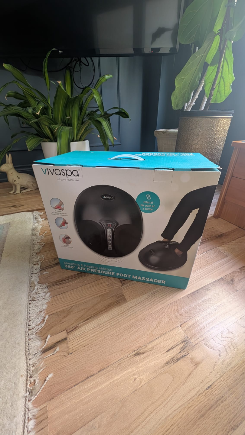 Vivospas 360° Air Pressure Foot Massager - photo 2