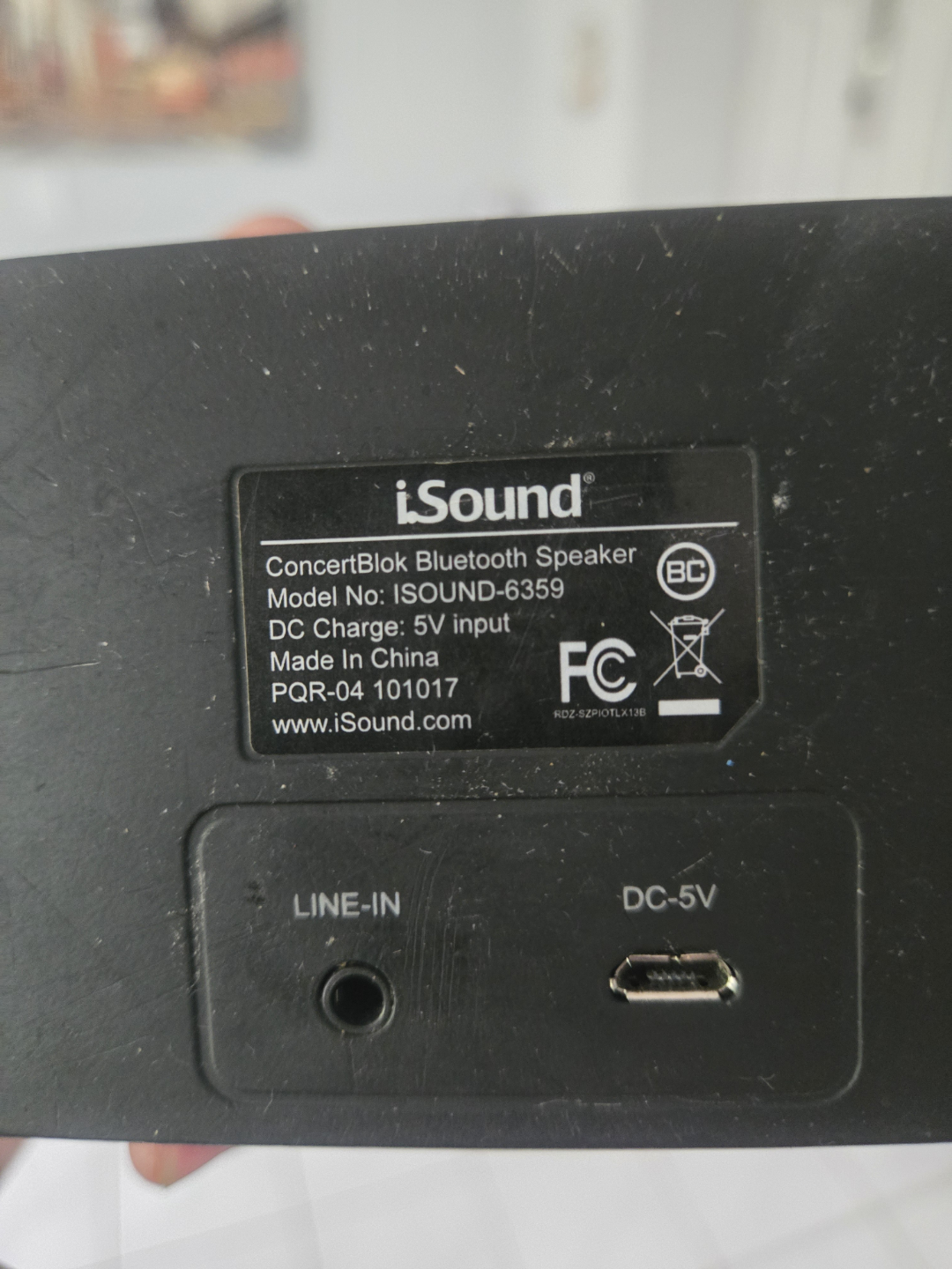 iSound ConcertBlok Bluetooth Speaker - photo 3