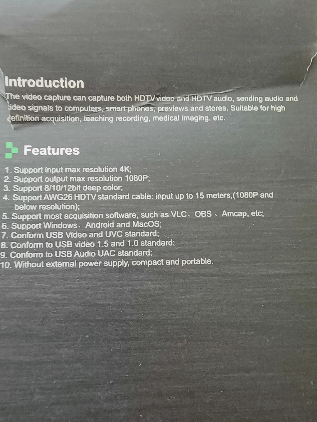 🏒👉 Indino HDTV118 HDMI Video Capture Device image indicator(5)