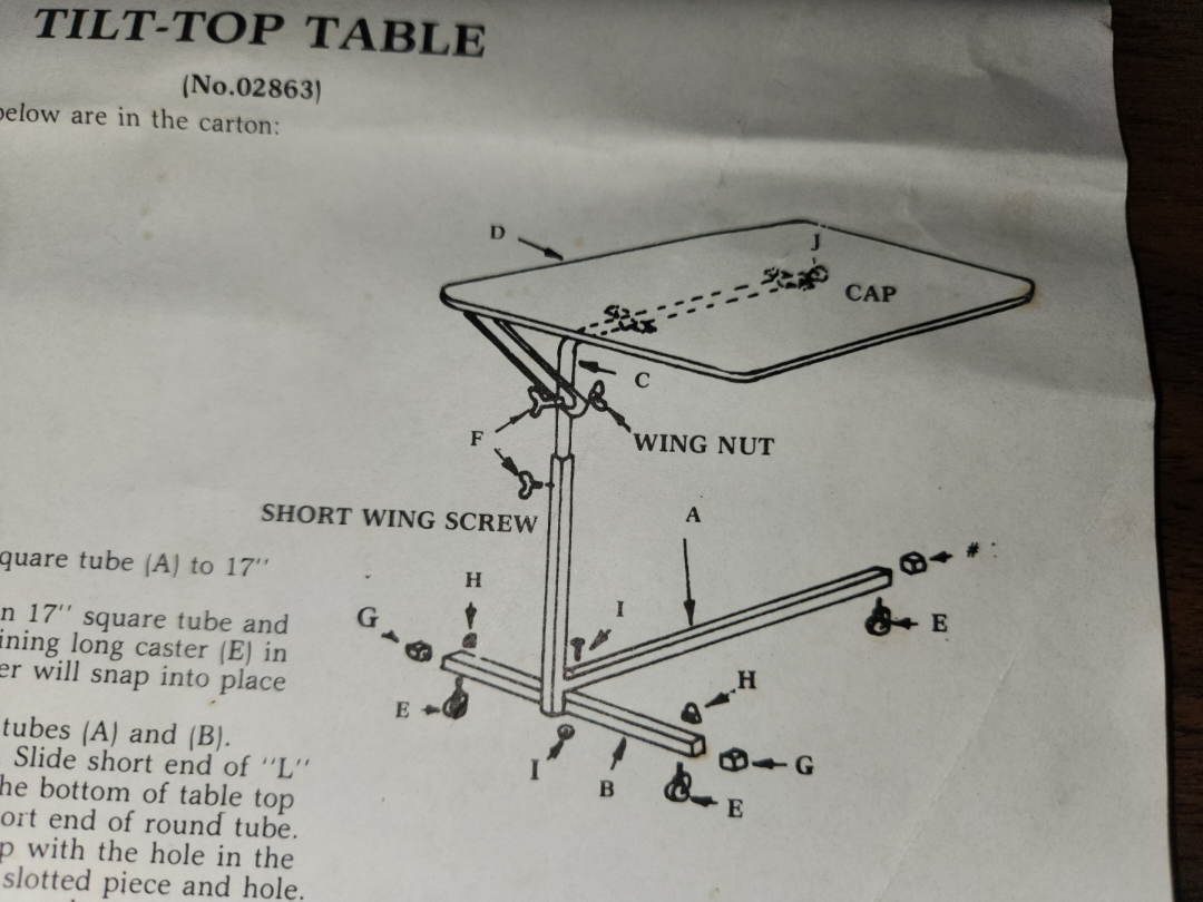 Vintage Tilt-Top Table - photo 2