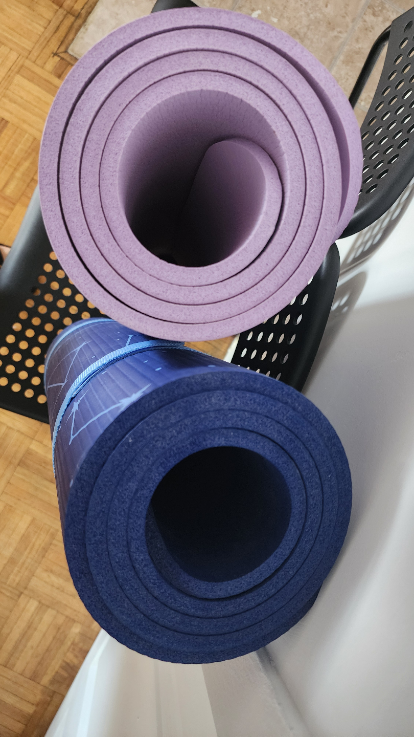 Two Yoga Mats - Purple & Constellation Design - photo 2
