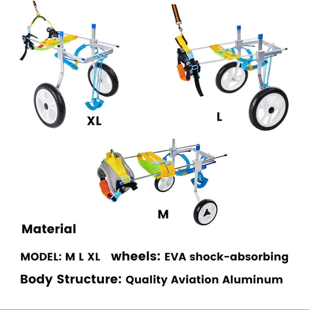 Lispoo mobility wheelchair for dogs image indicator(6)