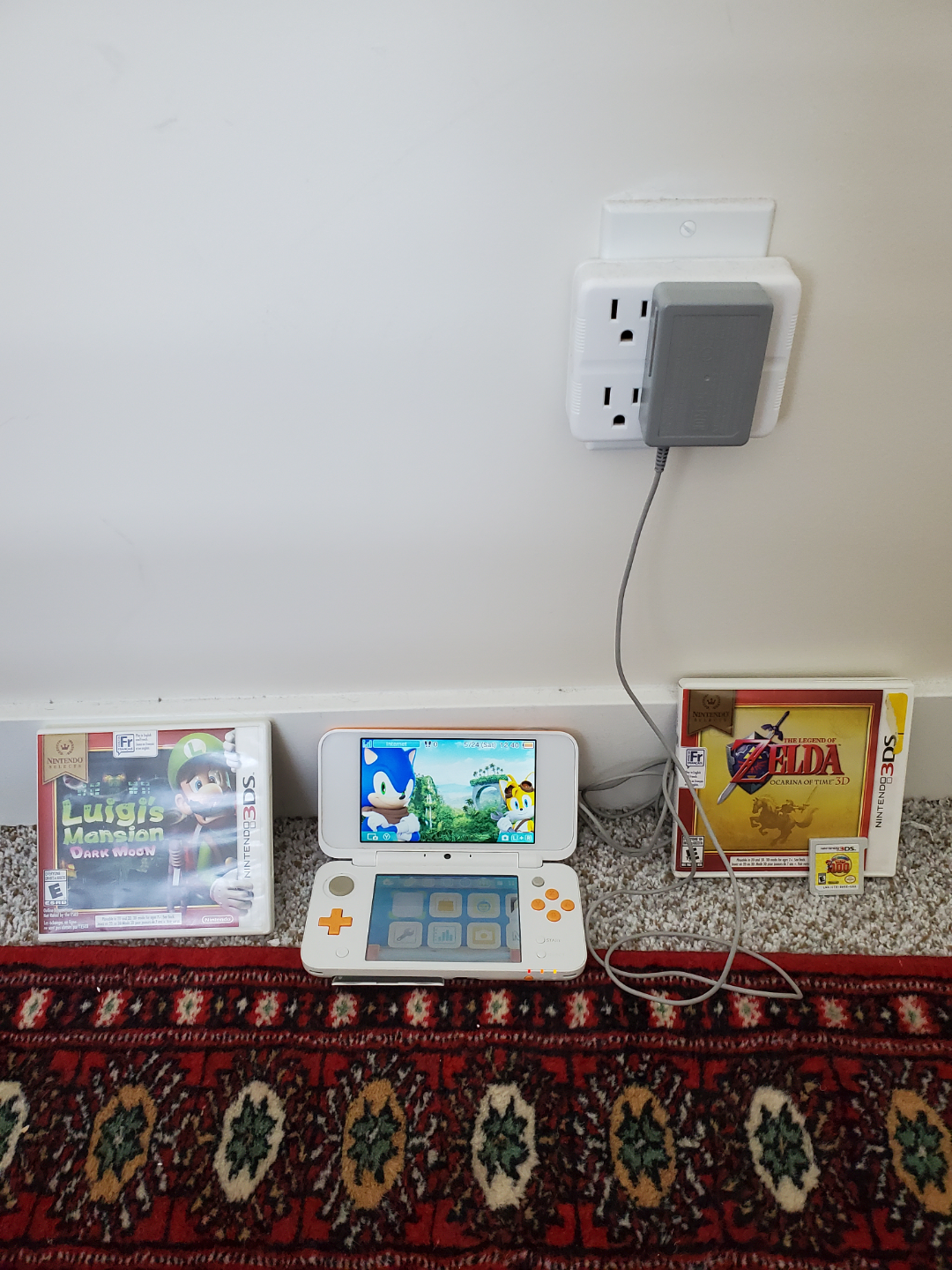 Nintendo 3DS XL with Games
