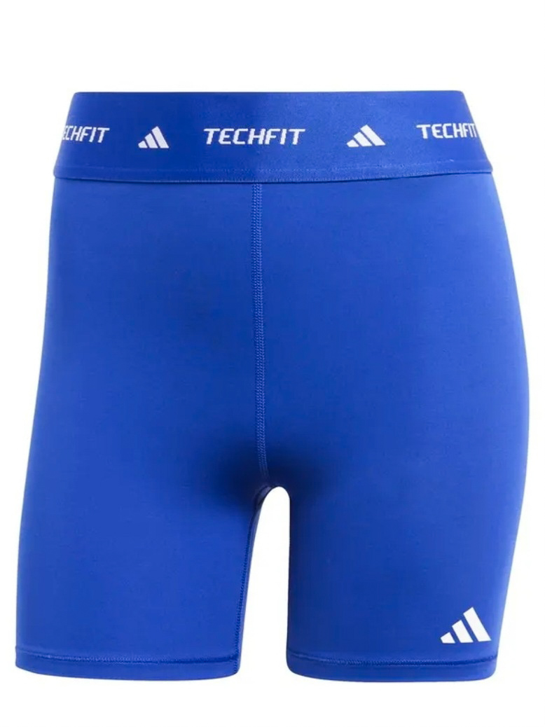Adidas Techfit Training Shorts - Royal Blue - Size Small - photo 2