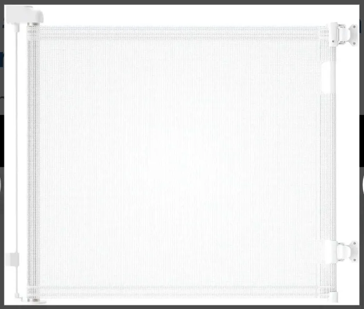 New SEALED Dearlomum Retractable Mesh Baby Gate 33 x 71 thumbnail