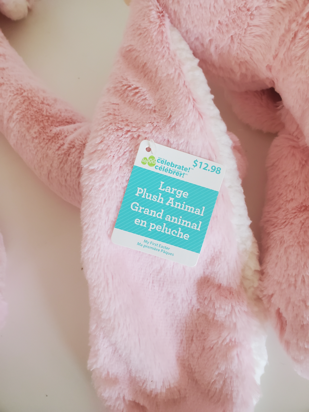 Large Plush Pink Bunnies...New - photo 3