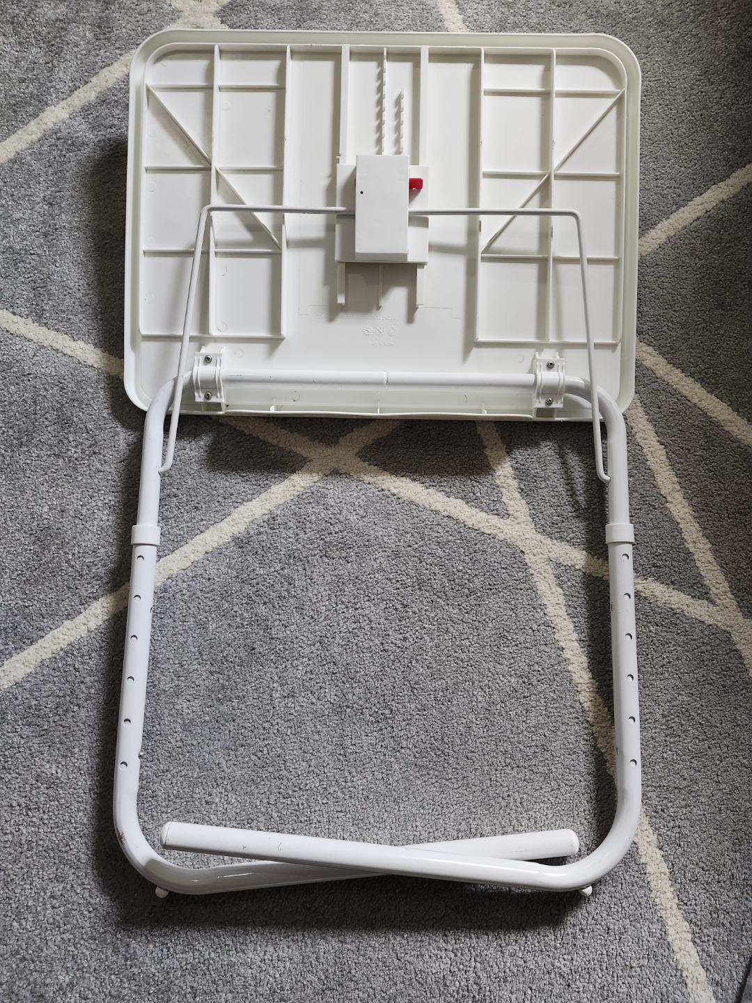 White Foldable TV Tray Table