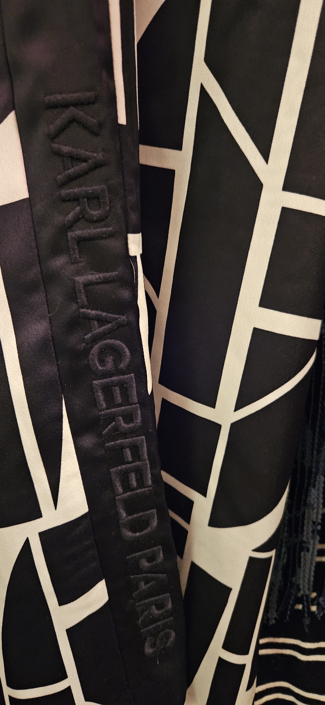 Karl Lagerfeld Paris Women's Black and White Geometric Print - photo 3