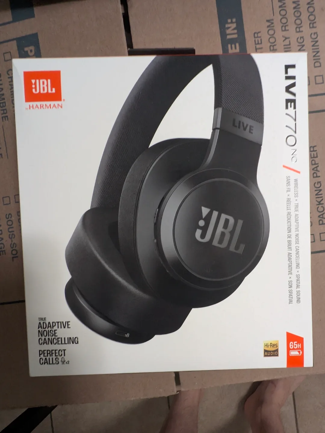 Brand New - JBL Live 770NC Wireless Over-Ear Headphones thumbnail