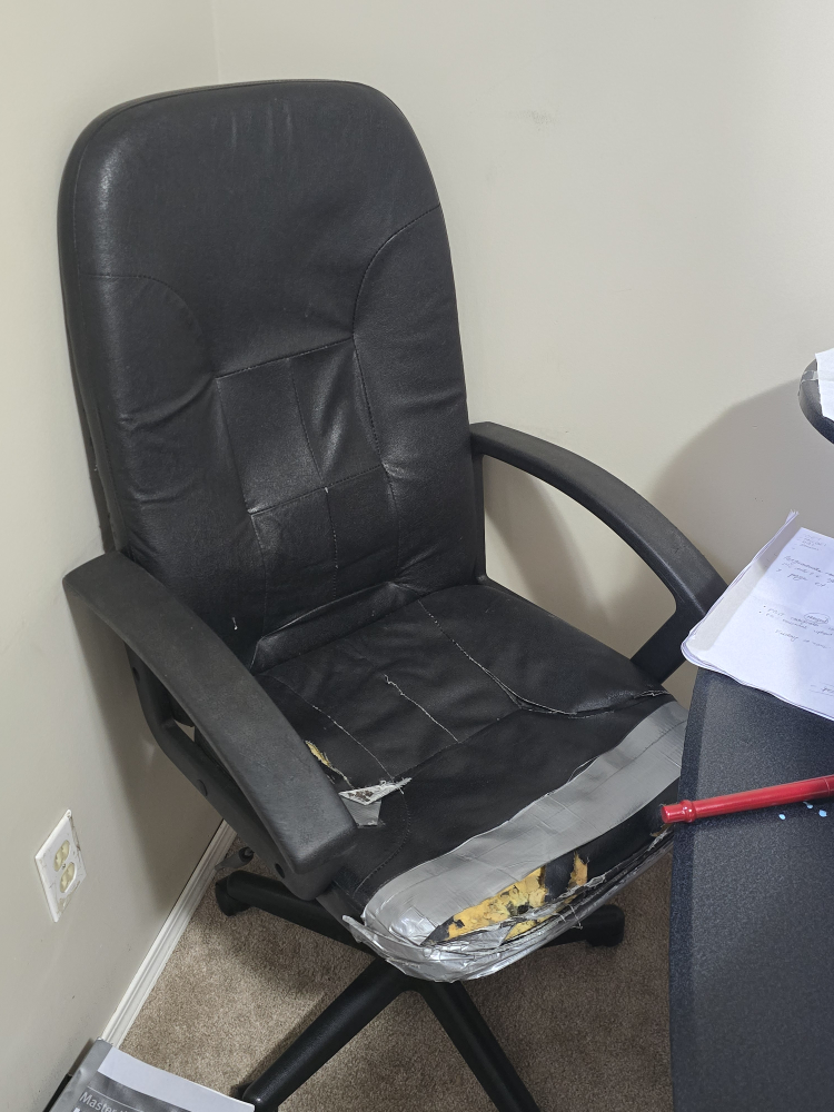 Computer Desk with Keyboard Tray - photo 4