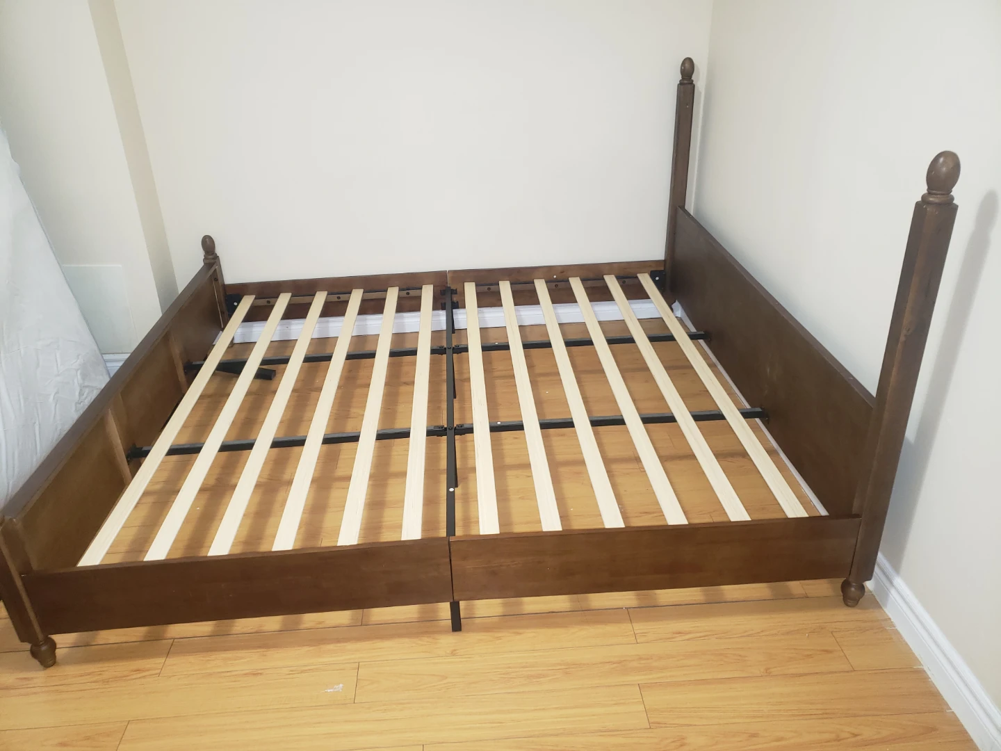 King Size Wooden Bed Frame - photo 4