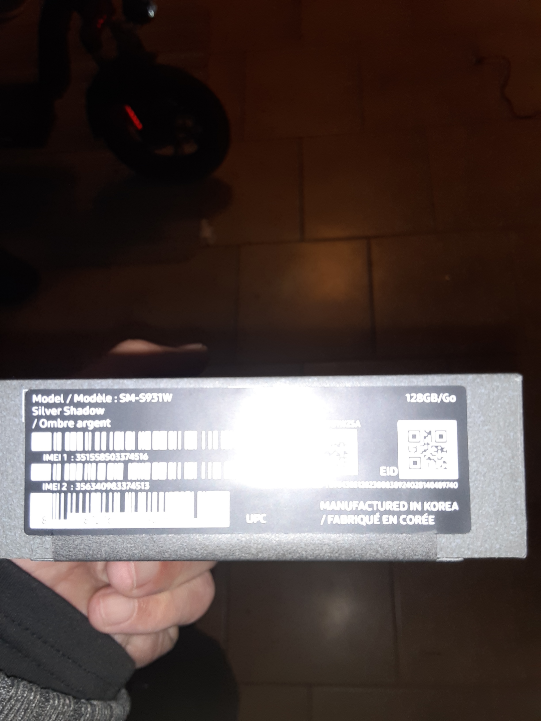Samsung Galaxy S25 128GB Silver Shadow Phone sealed in box - photo 2