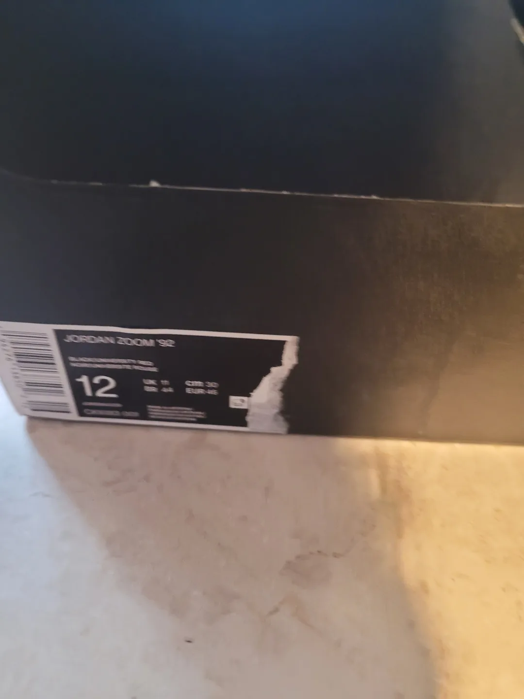 Jordan Zoom 92 basketball shoes men's size 12 image indicator(7)