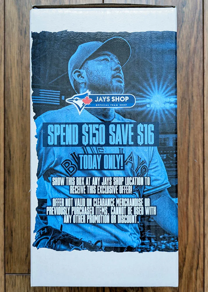 Toronto Blue Jays - Yusei Kikuchi Bobblehead - BRAND NEW image indicator(3)